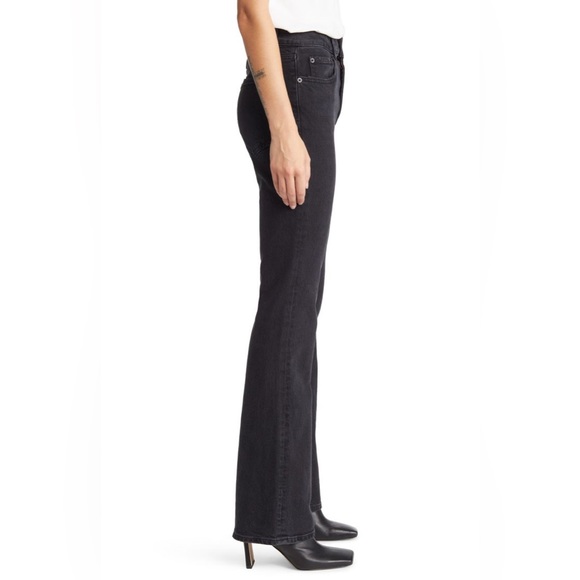 RAILS Sunset high-rise black flared jeans, size 26 - Picture 2 of 8